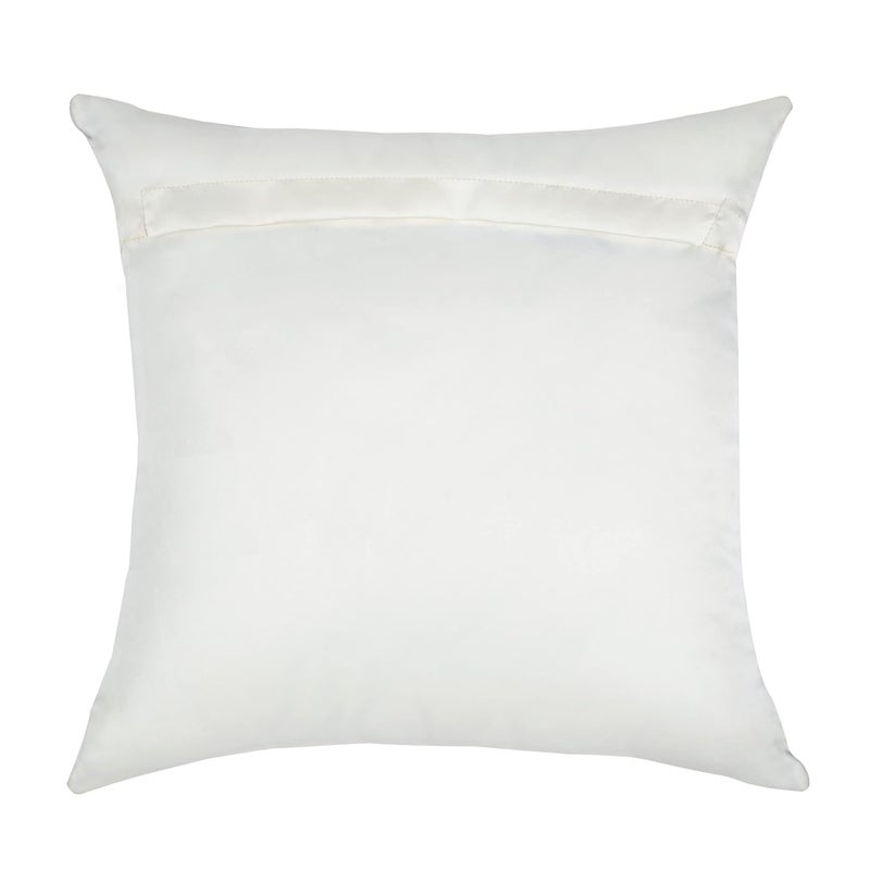 CAZIMO Jacquard Soft Floral Cushion Covers | Hypo-Allergenic | Washable | Non-Fade Diwan Sofa Pillow Covers for Home Bed & Living Room (Size - 16 X16 Inches, Color - Baby Pink) - Set of 5 Pcs - Image 5