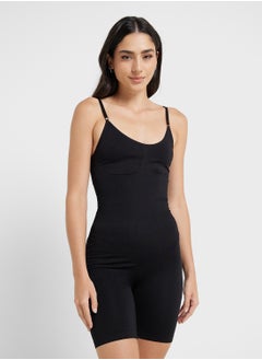 Ginger Sculpt High-Waisted Mid Thigh Shorts  - Image 4