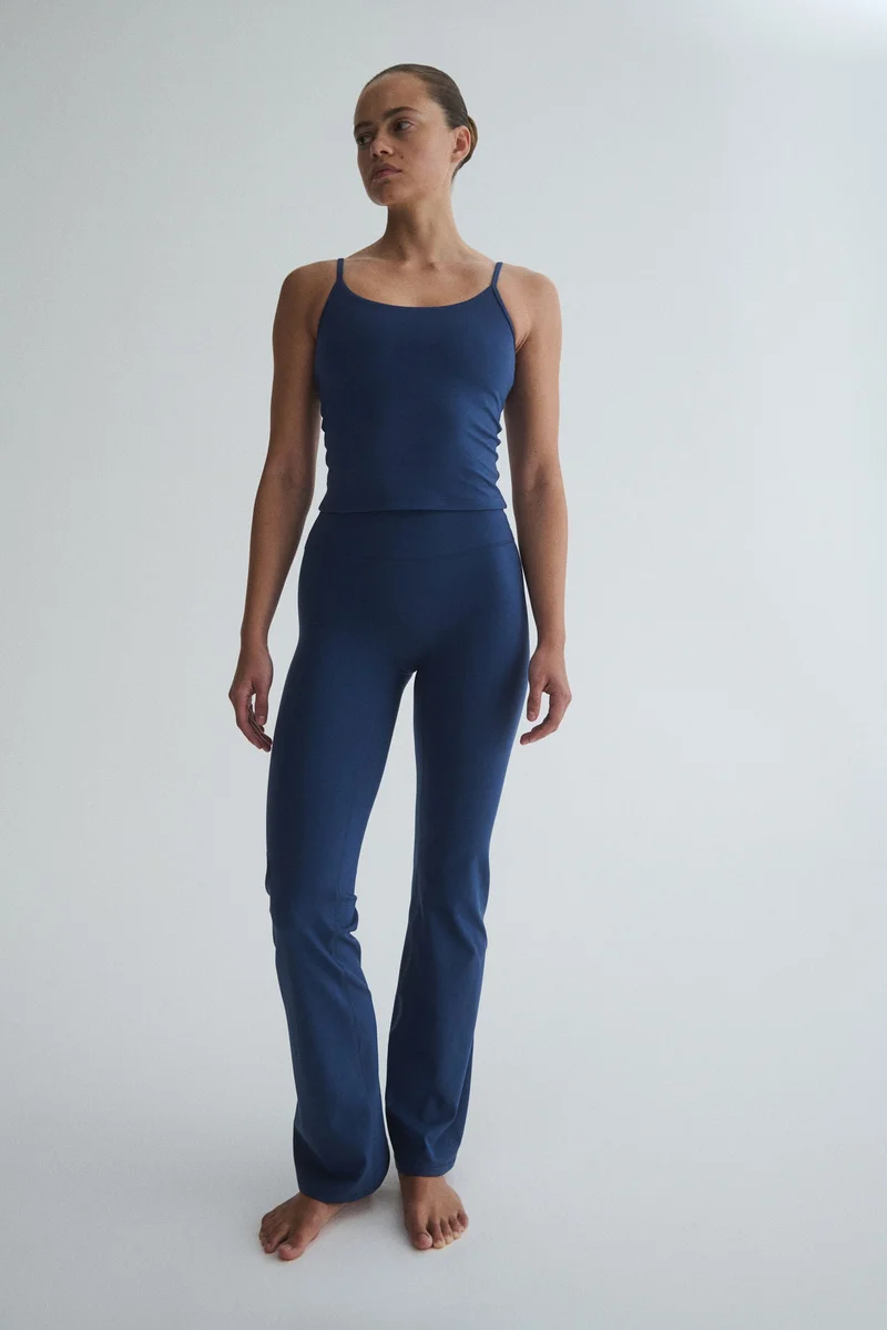 H&M Integral-bra sports strappy top with SoftMove™