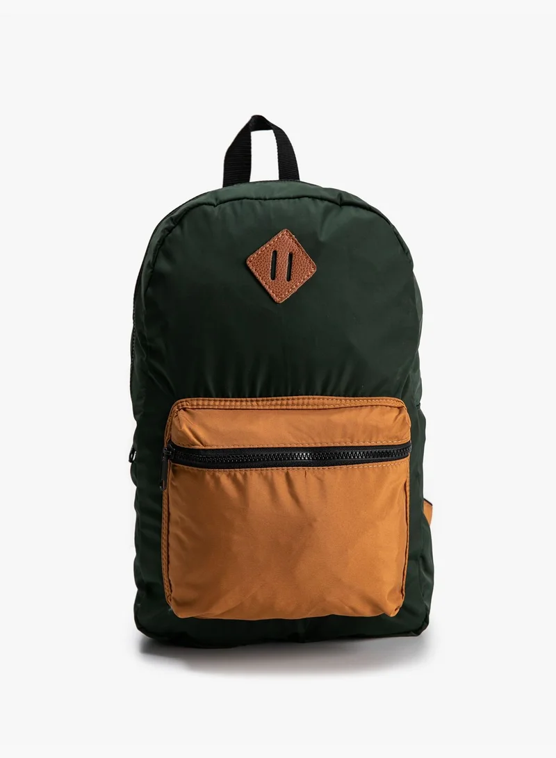 KOTON Basic Backpack Zipper Detail
