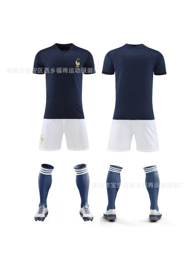 2223 Real Madrid Home And Away Children's Football Uniform Suit Jersey 2324 Manchester City Jersey Primary School Students' Football Uniform Suit