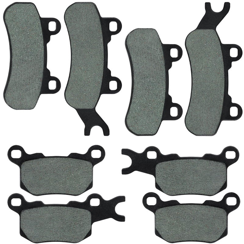 LOCOPOW Front Rear Brake Pads for Can Am Defender Traxter HD10 1000 HD8 800 HD9 HD7 HD5 XMR DPS XT XTP 2016 2017 2018 2019 2020 2021 2022 2023
