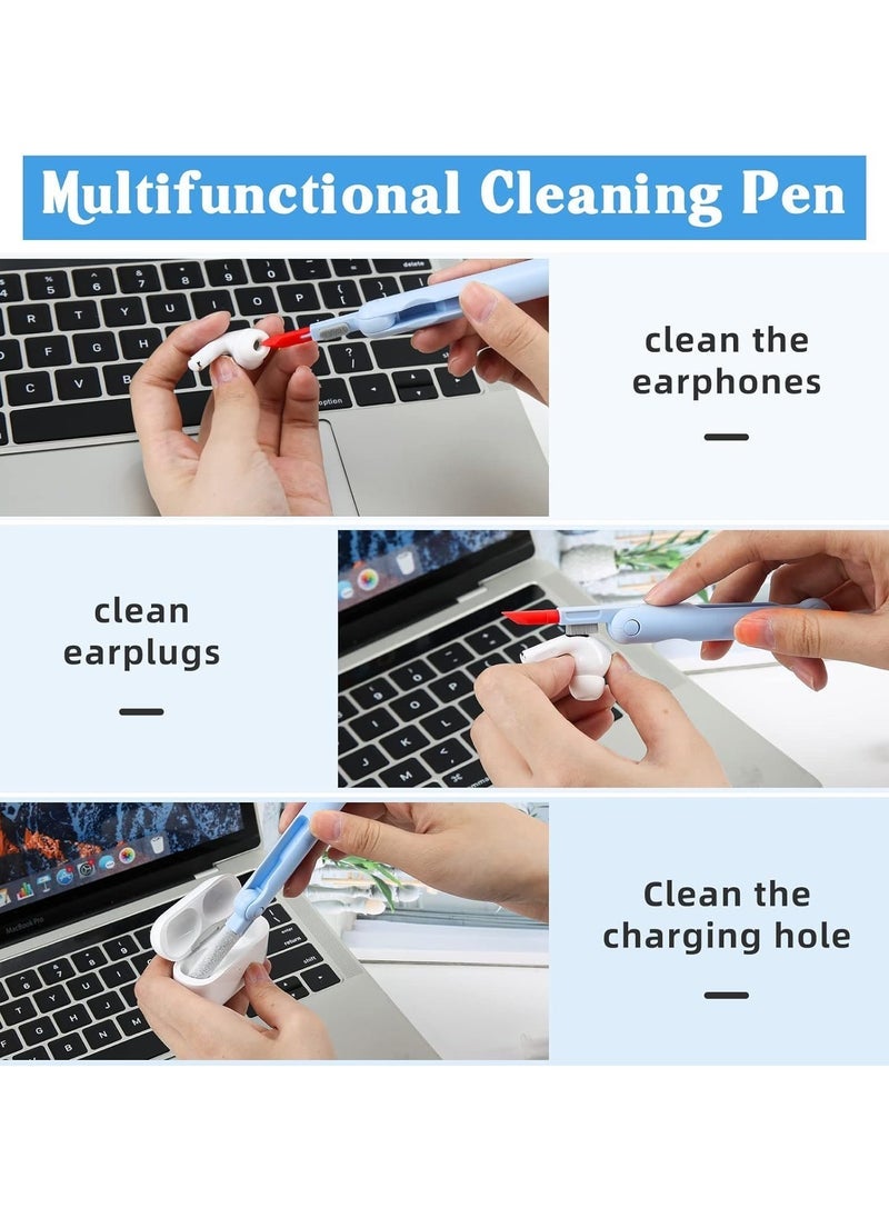 ELTRAZONE 7 in 1 Electronic Cleaning Kit for Laptop, Keyboard, Earbuds, and Mobile Devices – Includes Multi-Function Brush, Keycap Puller, Cleaning Pen, Soft Fiber Swipe, Spray Bottle & Detailing Tools – All-in-One Tech Gadget Cleaner Set - Image 5