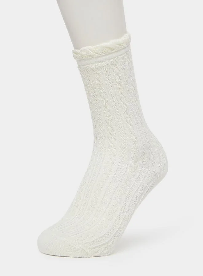 Styli Pack of 5 - Textured Socks