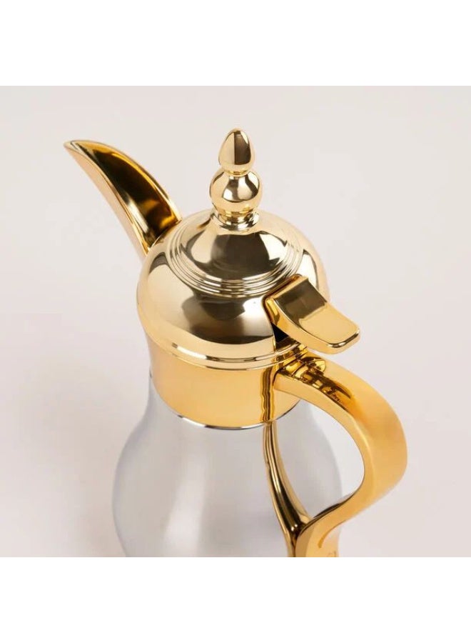 دلة قهوة ترمس أنيقة قطعة واحدة سعة 500 مل - Image 2