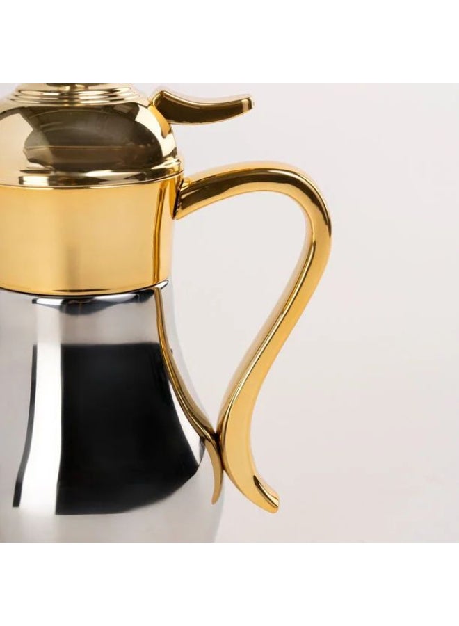 دلة قهوة ترمس أنيقة قطعة واحدة سعة 500 مل - Image 3