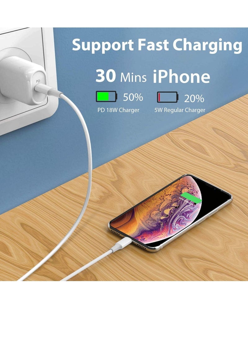 Generic USB C to Lightning Cable 2Pack 3FT [Apple MFi Certified] iPhone 11 Lightning to USB-C Fast Charging Cable Compatible iPhone 12 11/11 Pro/11 Pro Max/X/XS/XR/XS Max/8/8 Plus, Supports Power Delivery  - Image 5