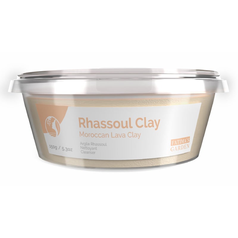 Fatima's Garden Rhassoul Clay - Natural Detox Clay for Skin & Hair, 1Kg - Image 1