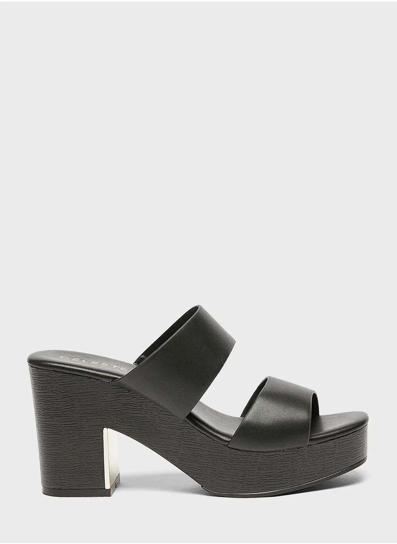 سيليست Multi Strap High Heel  Sandals
