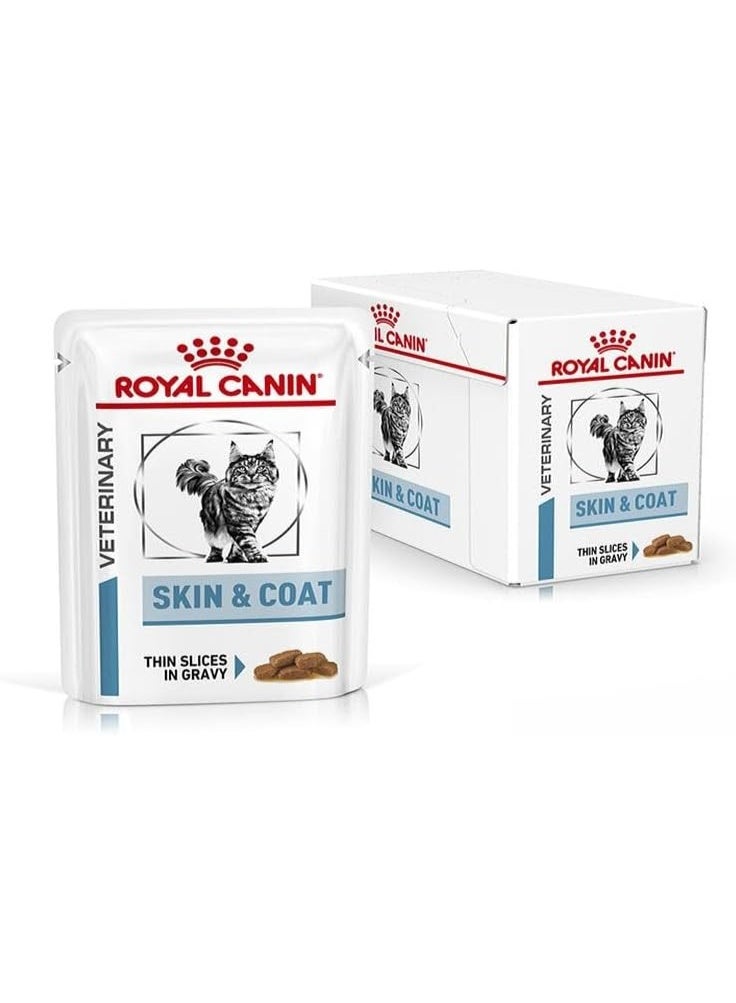 رويال كانين طعام رطب بيطري رويال كانين سكين آند كوت 85 جرام للقطط - Image 2