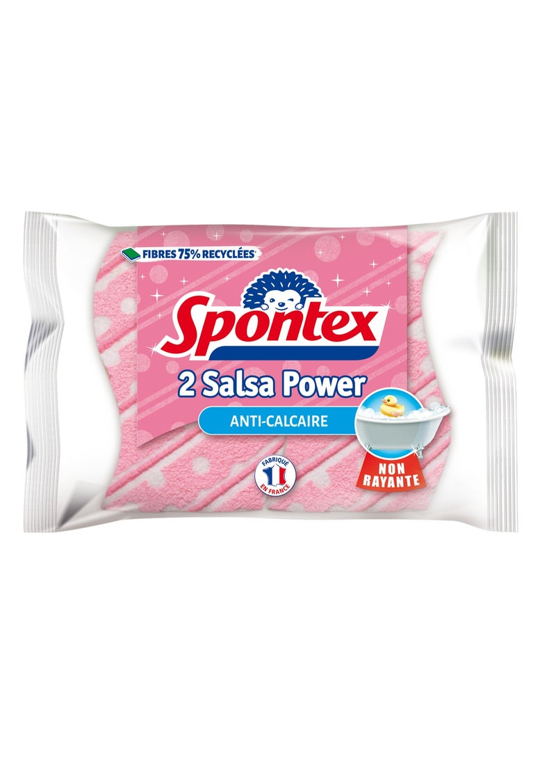 Spontex Salsa Power Sponge 2Pcs - Image 1