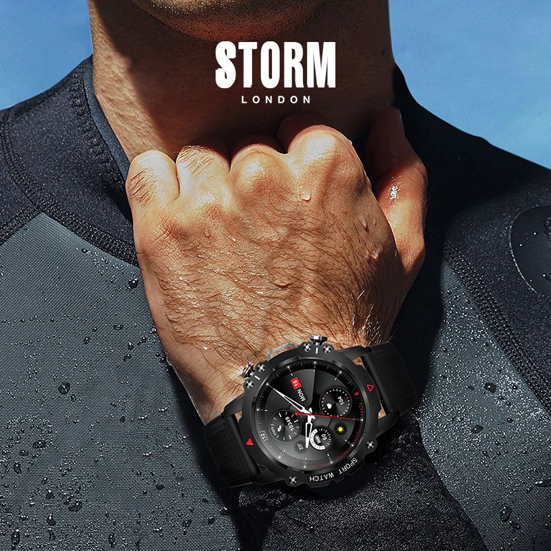STORM British Storm, UK‑imported S‑HERO SMART WATCH, European and American‑style men’s smartwatch - Image 5