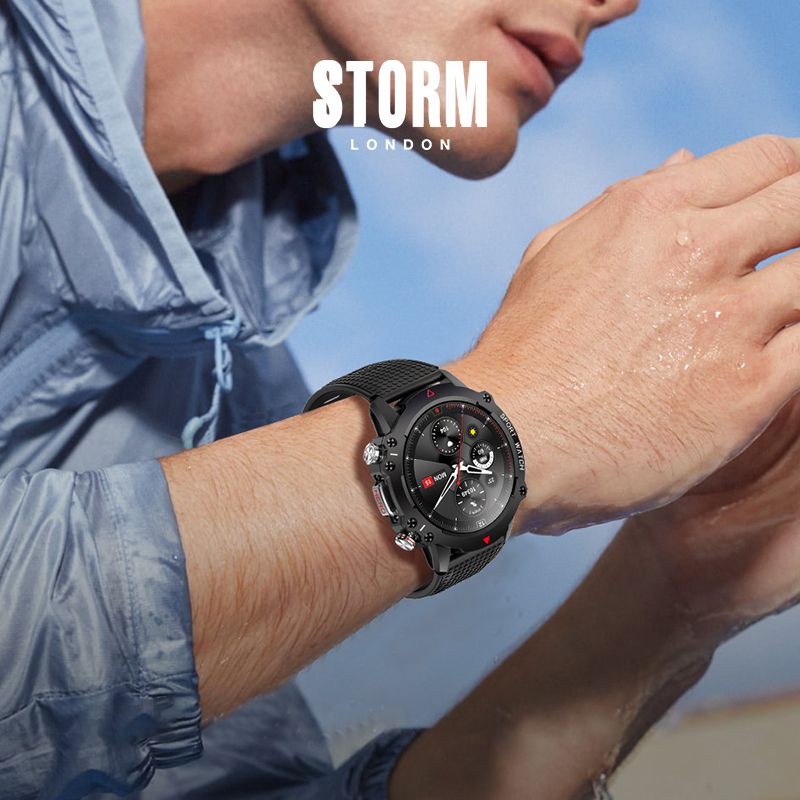 STORM British Storm, UK‑imported S‑HERO SMART WATCH, European and American‑style men’s smartwatch - Image 4