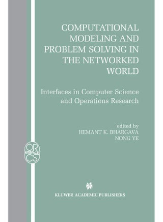 Computational Modeling and Problem Solving in the Networked World: Interfaces in Computer Science and Operations Research - pzsku/ZB27117303364D2AA5C7DZ/45/1747742847/c8049241-0903-42fc-bf6f-5e49261134cf