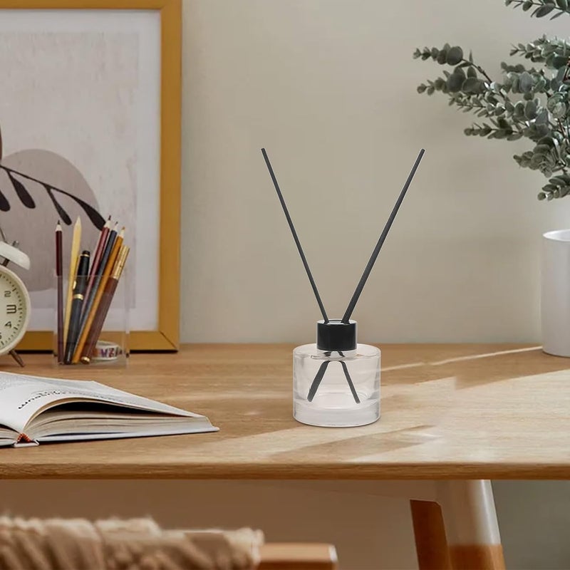 Multi-source stock guarantee Cabilock Aroma Diffuser Bottles 100ml Glass Reed Diffuser Set with 5 Natural Rattan Sticks for Home Fragrance Easy hand assemble compatible Multi-goal comprehensive design Diverse purchase options Stable domestic stock Advanced minimal build On-demand local restock Storage transit efficiency build Simple multifunctional build Upgraded general material Dust tight seal Assorted natural tone picks Smooth joint Multi-purpose fine material Riyadh Jeddah Dammam ship Global upgraded practical design All condition resistant crafted quality Long term storage compatible Individual & group usable Popular trusted craftsmanship Easy assemble Long term use design Oil resistant Certified stocked merchandise Gulf market trial optimized design - Image 3