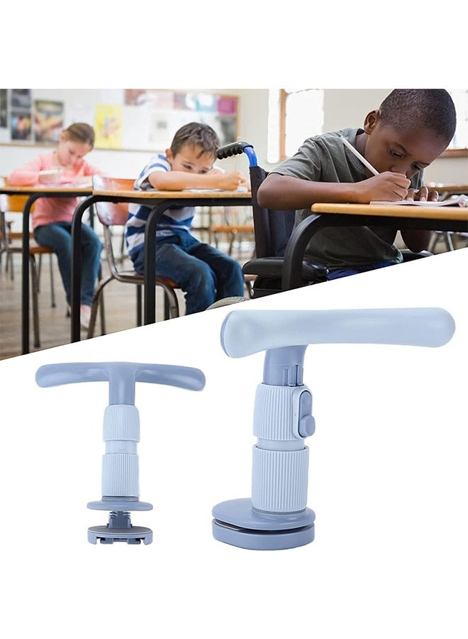 Generic Children Sitting Posture Corrector, Easy Installation Comfortable Ergonomic Design Kid Sitting Posture Corrector ABS for Study (Blue)  - Image 3