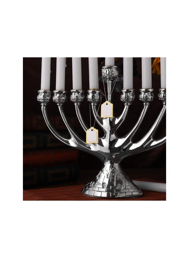 كلاراكو 500 قطعة من ملصقات الأسعار الورقية مع خيط معلق لعرض المجوهرات والساعات بألوان عشوائية - Image 4