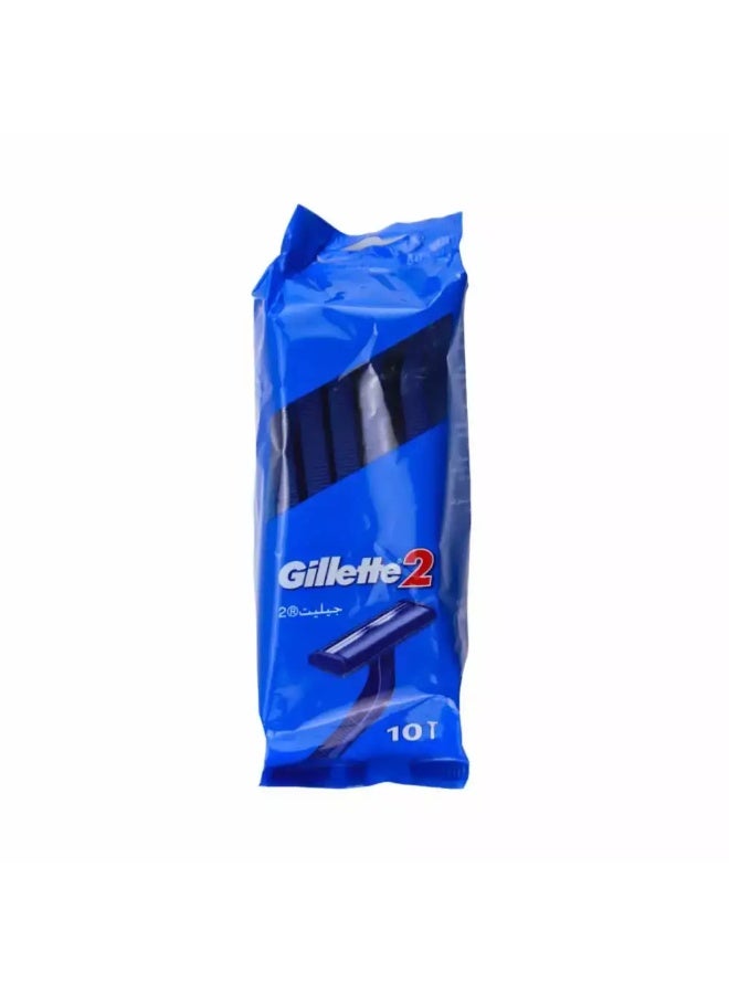 Gillette Disposable Razors Stainless Razors- 10pcs