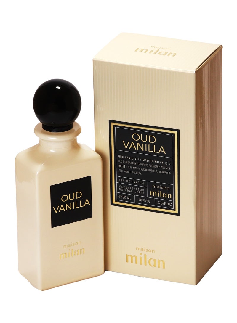 Maison milan Oud Vanilla EDP 90ml Perfume - Image 2
