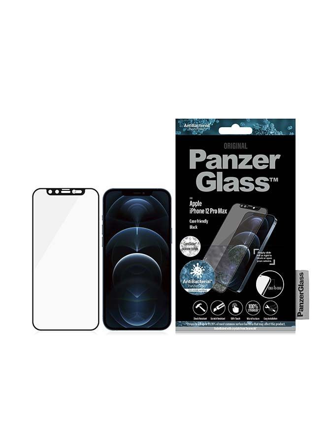 نيبمينينت لاصقة حماية للشاشة من الزجاج المقوى لهاتف آيفون 12 برو ماكس شفاف - Image 1