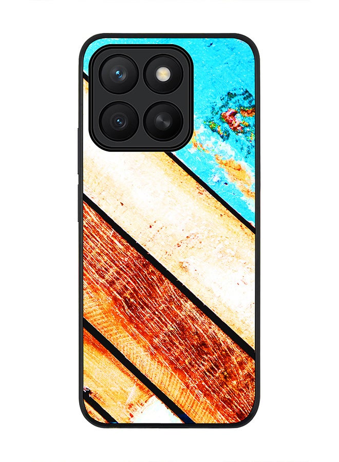 Stylizedd For Honor X8c Case,Slim fit Camera Protection, Shockproof Thin Phone cover  - Wooden Pier