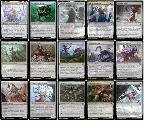 MTG Decks & More Elite Commander 5 Color Eldrazi Deck Ulalek Fused Atrocity EDH cEDH 100 Card Custom MTG Deck Very Strong - Image 5