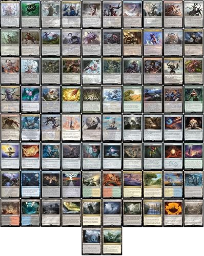 MTG Decks & More Elite Commander 5 Color Eldrazi Deck Ulalek Fused Atrocity EDH cEDH 100 Card Custom MTG Deck Very Strong - Image 1