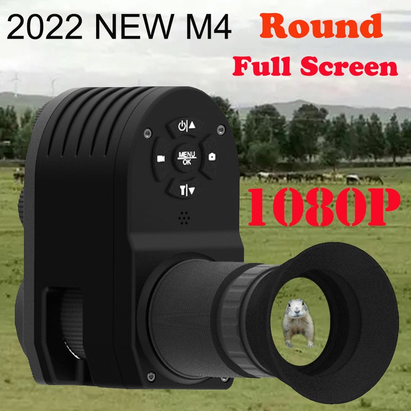 1080P Infrared Night Vision Scope 850nm 4X Digital Zoom Night Vision Monocular for Camping Hunting - Image 3