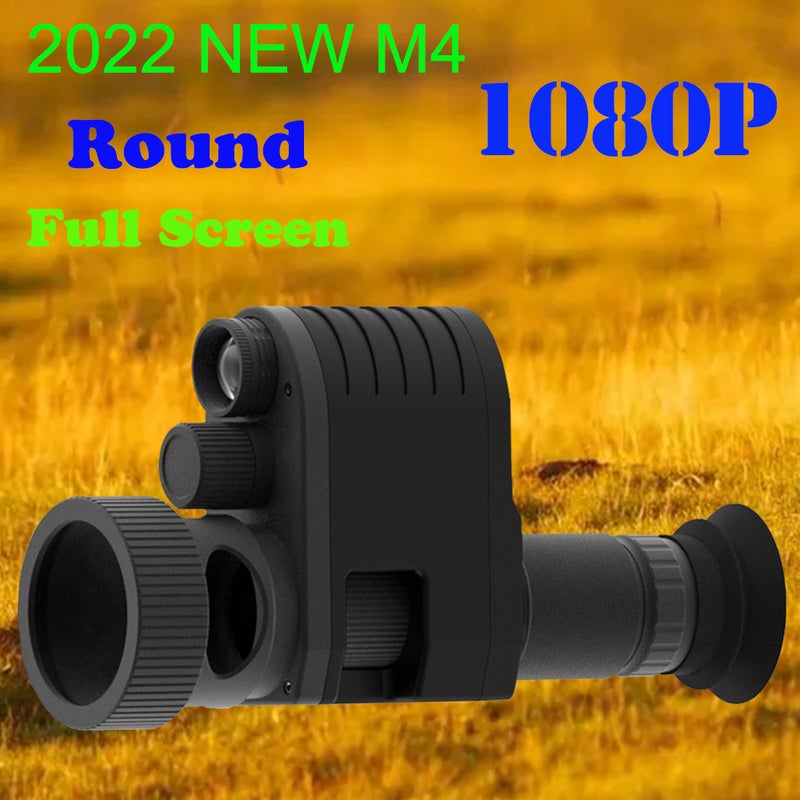 1080P Infrared Night Vision Scope 850nm 4X Digital Zoom Night Vision Monocular for Camping Hunting - Image 2