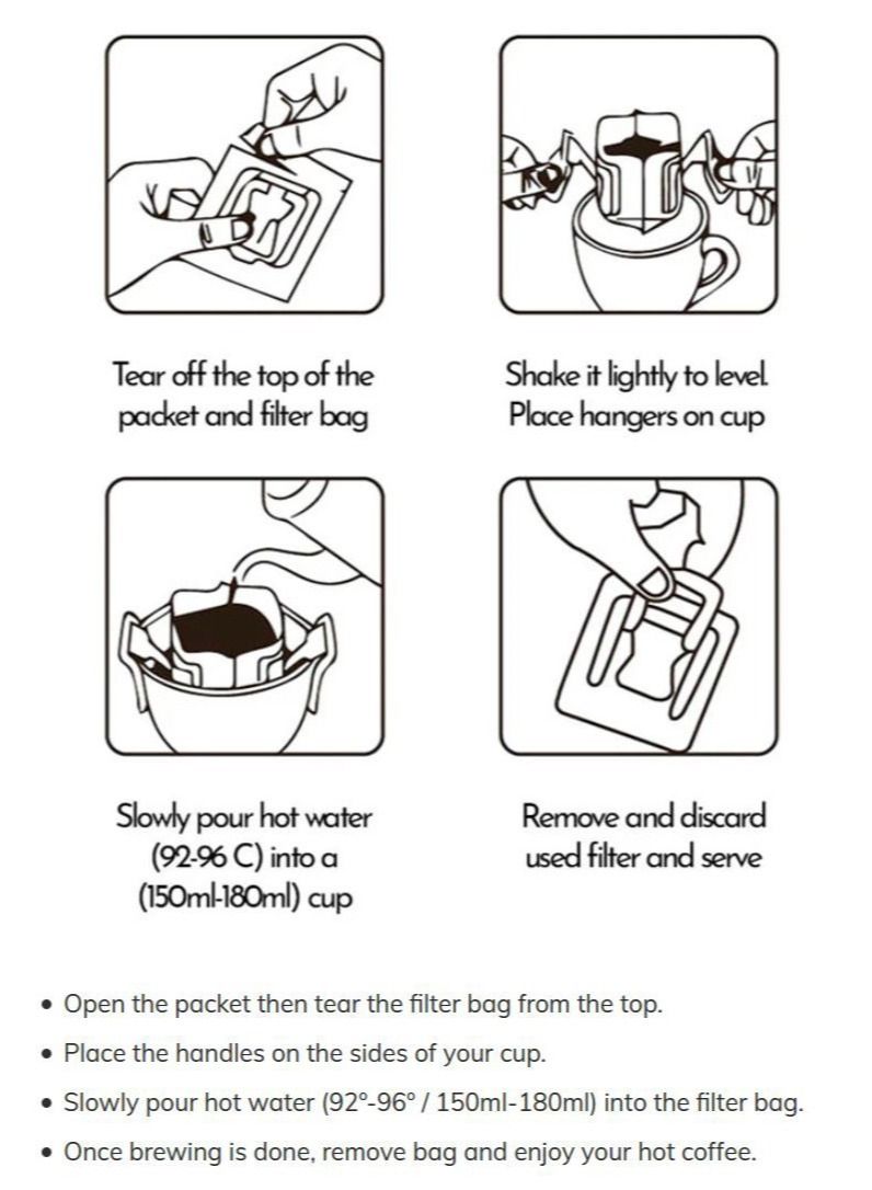 85+ SPECIALTY COFFEES Colombia Coffee Drip Bags (8 Packets) - Image 3