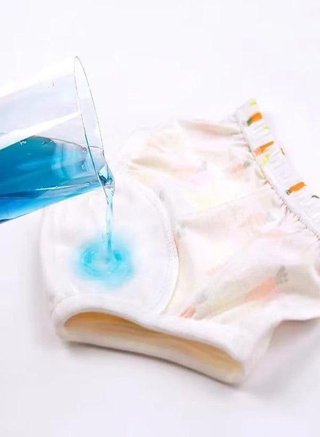 ASJAR Soft Cotton Washable Reusable Baby Diapers | Eco-Friendly, Leak-Proof & Breathable | Pack of 2 | Size-XL | 3 to 4 Years | Multicolor - Image 5