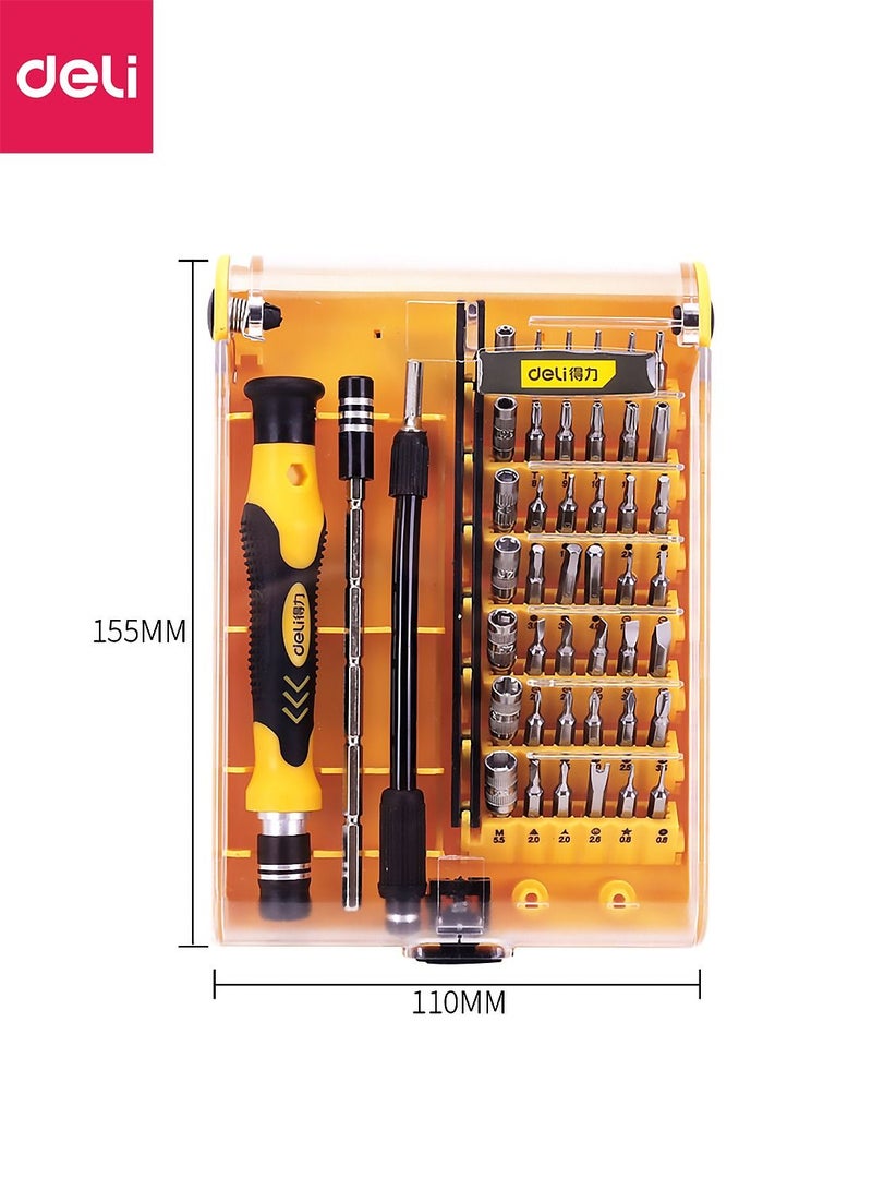 Deli 45-Piece Precision Screwdriver Set - Image 3