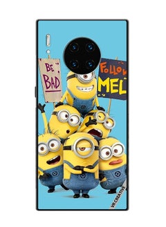 VR CREATIVE Protective Case Cover For Huawei Mate 30 Pro Be Bad Follow Mel Design Multicolour  - Image 1