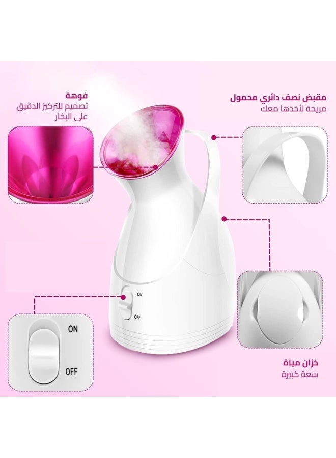 Home Gold Facial & Hair Ionic Steamer HG-608 – Spa-Like Moisturizing, Deep Pore Cleansing - Image 4