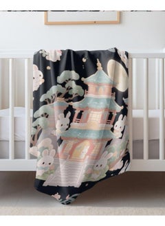 General Baby and children's cartoon flannel thin blanket (warm and comfortable, suitable for sleep, game use) 70cm*100cm - 881  - Image 3