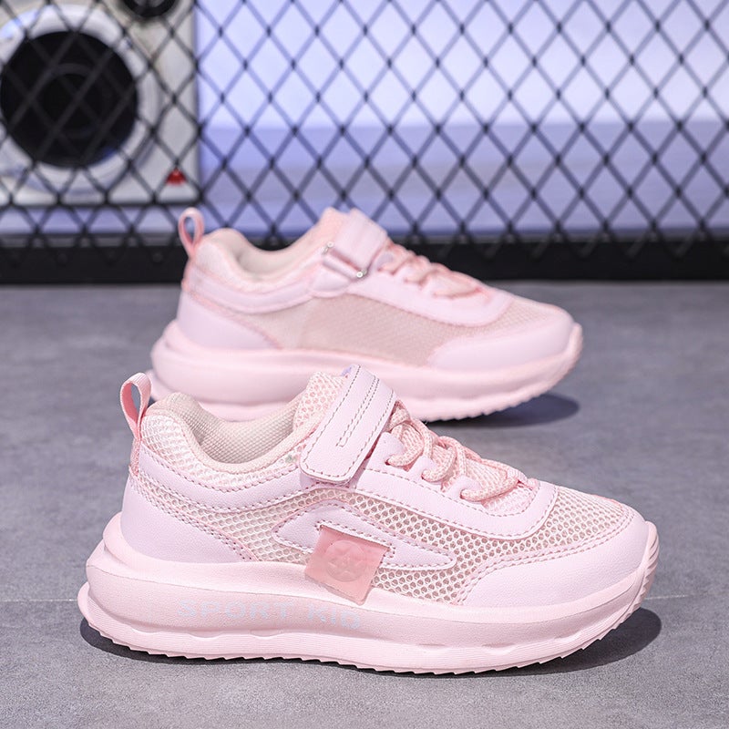 Mesh Sneakers Lightweight Flexible Sole Walking Shoes For Kids Indoor And Outdoor Activities - Image 2