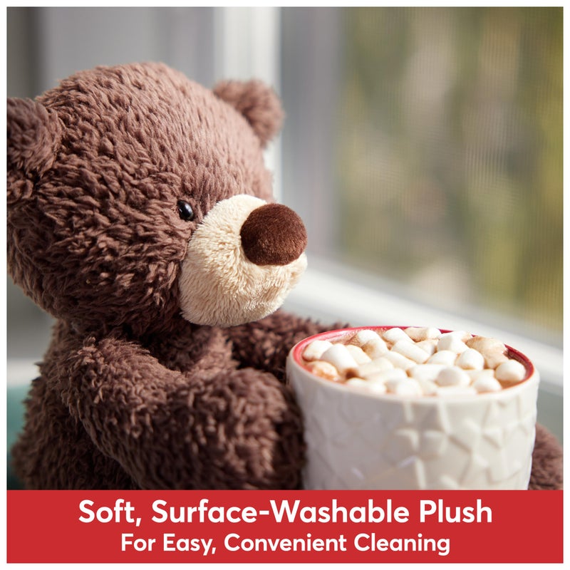 GUND Fuzzy Teddy Bear, Premium Stuffed Animal for Ages 1 and Up, Gray, 13.5” - Image 5