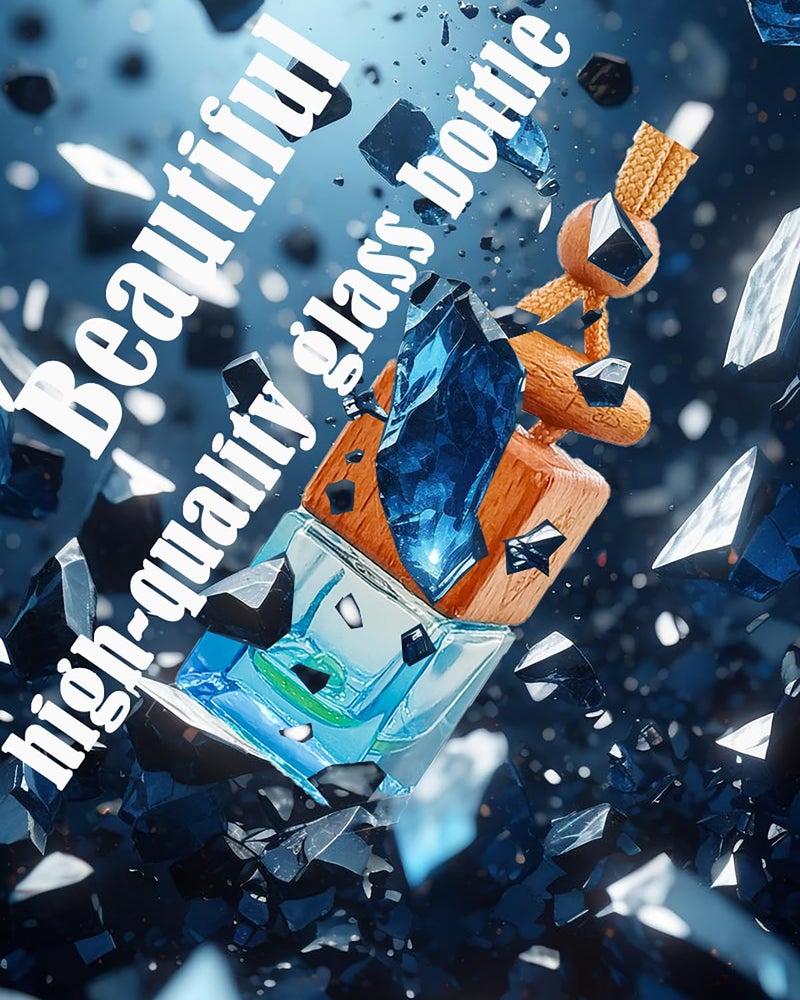 ikeda fragrance Car Air Freshener | 8ml Automotive Scents | 45-Days Long-Lasting Keep Fragrance | Automobile Hanging Diffuser Bottles | Remove Auto Odor for Men Home Deodorizer (1pcs,Dark Night) - Image 4