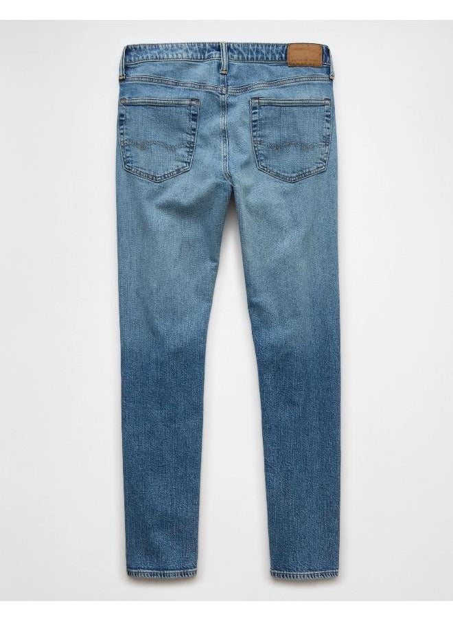 American Eagle Airflex+ Rinse Wash Slim Fit Jeans  - Image 4