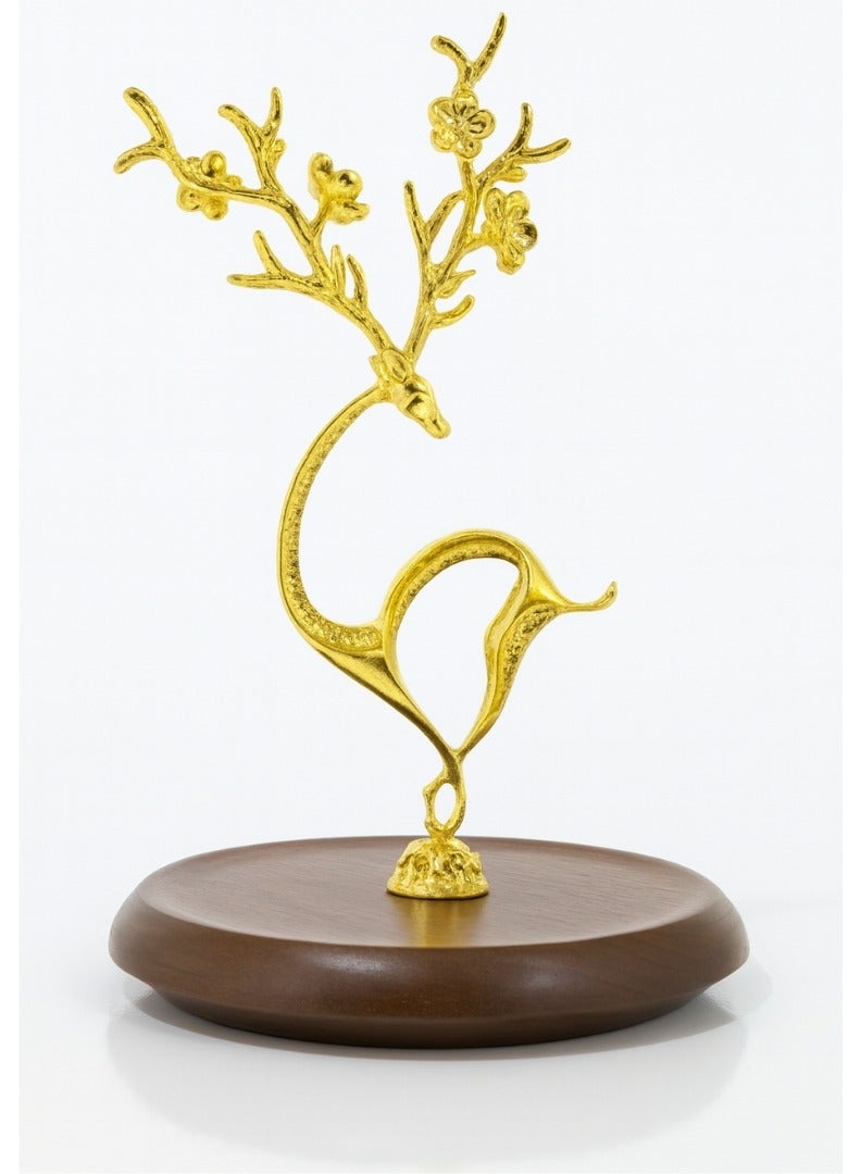 Talala Jewelry Stand, Branch Jewelry Rack With With Rotatable Base and Storage Box, Deer Tower Rack, Hanging Organizer for Ring Earrings Necklace Bracelet Display Stand for Bangles, Watch - Image 1