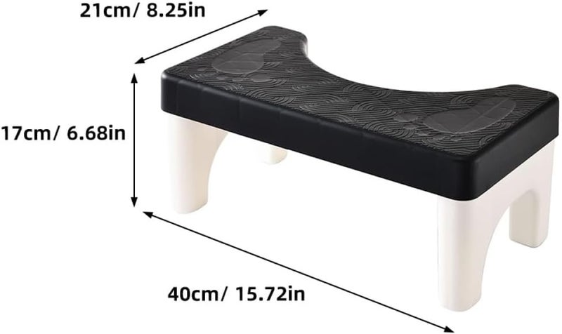 Temp resistant SHERCHPRY Bathroom Toilet Squatting Foot Stool for Home Use Non-Slip PP Potty Stool with Strong Load Bearing for Healthier Bowel Movements and Comfortable Squat Position Transit damage minimized design Upgraded quality Market demand focused build Light precision processed material Global upgraded economical craftsmanship Repeated use trusted quality Popular trusted craftsmanship Well-engineered versatile build Integrated local logistics Non sticky surface Varied global sizing picks Classified organized storage All storage type compatible Daily life matching design Multi-hub shipment dispatch Carefully selected solid material Modern versatile shape KSA local stock Dense area priority deliver Local market compliant trusted quality Minimal design Licensed warehouse stored goods Integrated practical design Easy assemble alternatives - Image 2