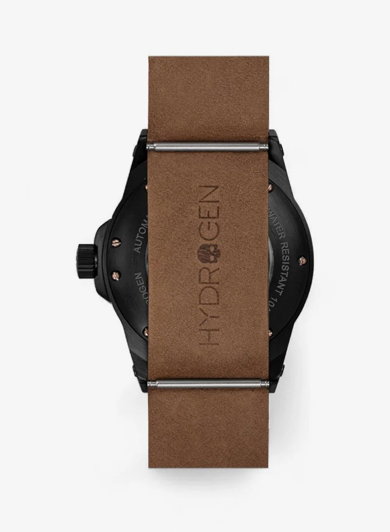 Hydrogen Watch Automatic Sportivo Black-Brown Nato Watch