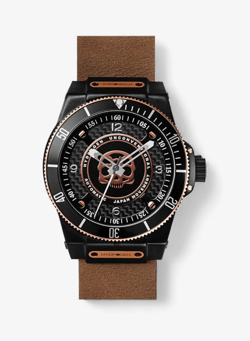 Hydrogen Watch Automatic Sportivo Black-Brown Nato Watch