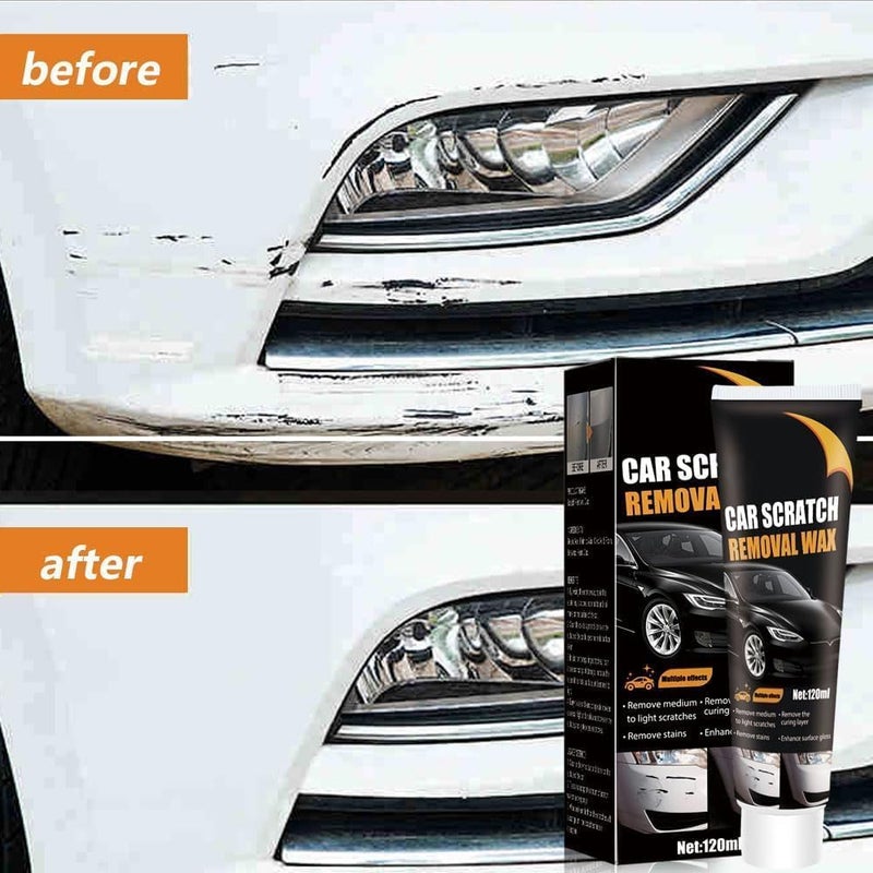 TIMLIFE Car Scratch Removal Wax, Scratch Repair Wax for Car, 2024 Car Scratch Repair Paste Polishing Wax, Premium Car Scratch Remover Kit with Wipe & Sponge for Vehicles for Scratches - Image 5
