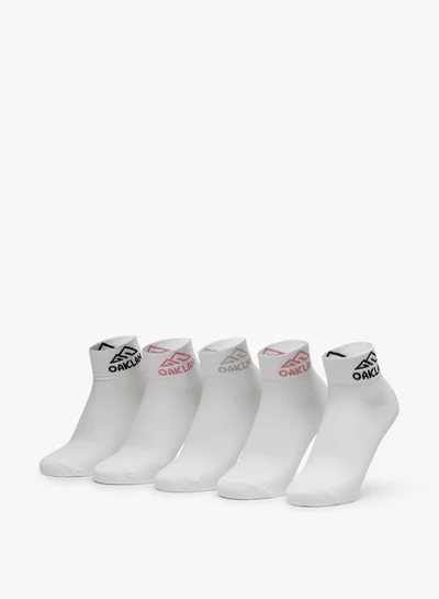 شو اكسبرس Printed Ankle Length Socks - Set of 5