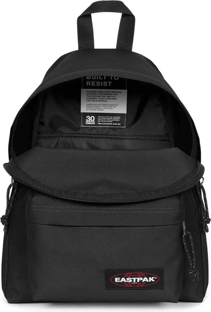 ايستباك Day Pak'r S Unisex Black Backpack