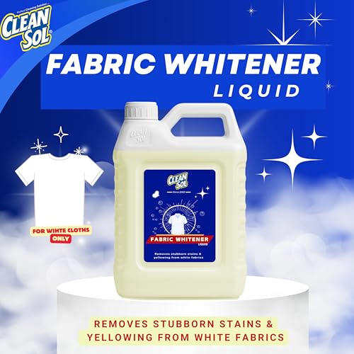 Cleansol Fabric Whitener - 5Litr | Removes Stubborn Stains | Brightens White Clothes - Image 2