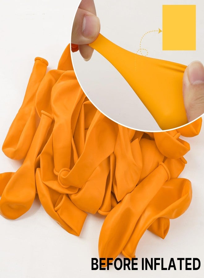 PartyWoo Mustard Yellow Balloons 100pcs Different Sizes of 18 12 10 5 Inch Yellow Fall Balloon Arch Kit for Birthday Engagement Baby Shower Bee Sunflower Little Cutie Party Decorations Yellow-Y10 - Image 2