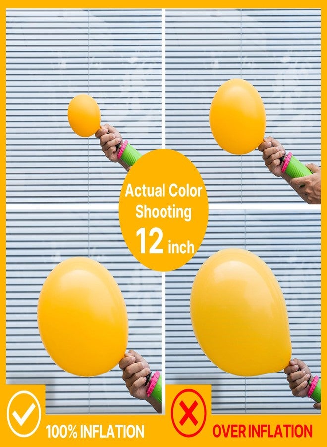 PartyWoo Mustard Yellow Balloons 100pcs Different Sizes of 18 12 10 5 Inch Yellow Fall Balloon Arch Kit for Birthday Engagement Baby Shower Bee Sunflower Little Cutie Party Decorations Yellow-Y10 - Image 4