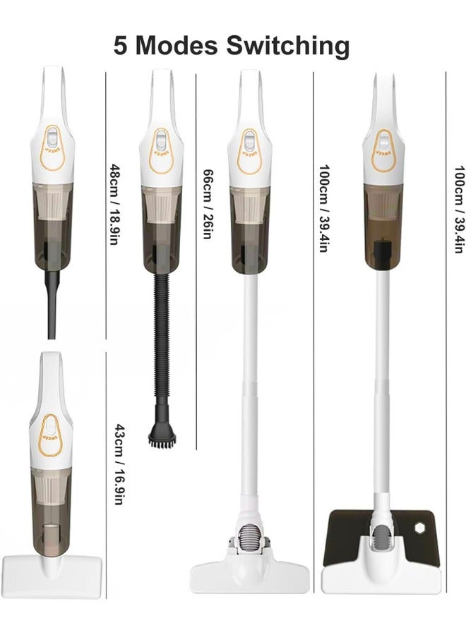 Chase Up Cordless Handheld Vacuum Cleaner – Lightweight, Wet & Dry Use for Home, Car & Office | Long Battery, Smart Control, Multi-Surface Cleaning (7.4V, 2000mAh) | Assorted - Image 3